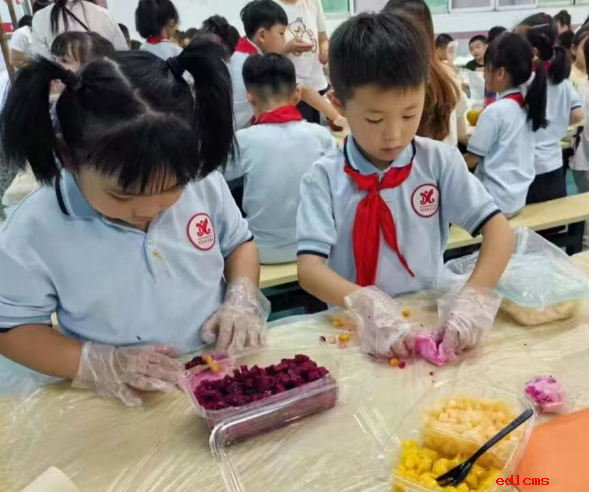 童心巧手，月满中秋|小学部中秋食育实践课温情开展